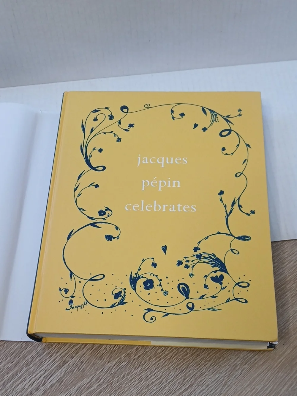 Jacques Pépin Celebrates Cookbook 2001 First Edition Hardcover 200 Recipes